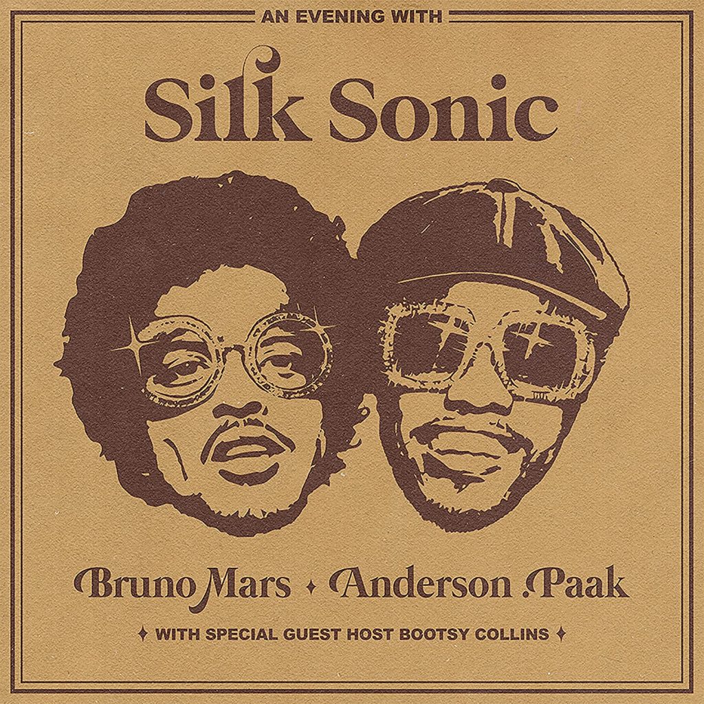 La couverture de l'album "An Evening with Silk Sonic" de Silk Sonic